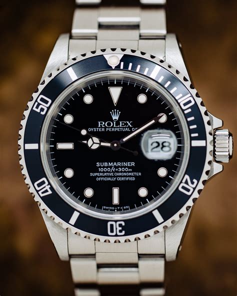 rolex submariner 200m|rolex submariner 16610 year.